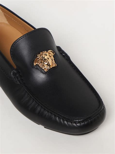 mocassino versace bianco|Men's Designer Loafers & Slippers .